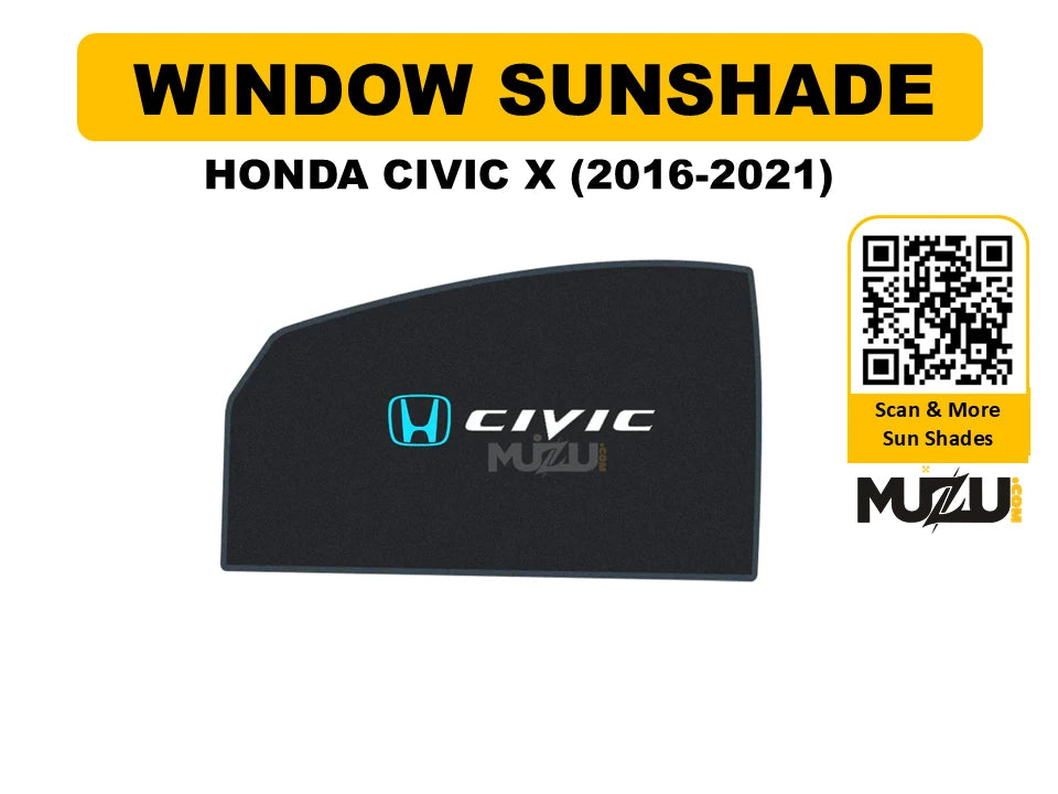 Honda Civic X 2016–2021 Window Sunshade
