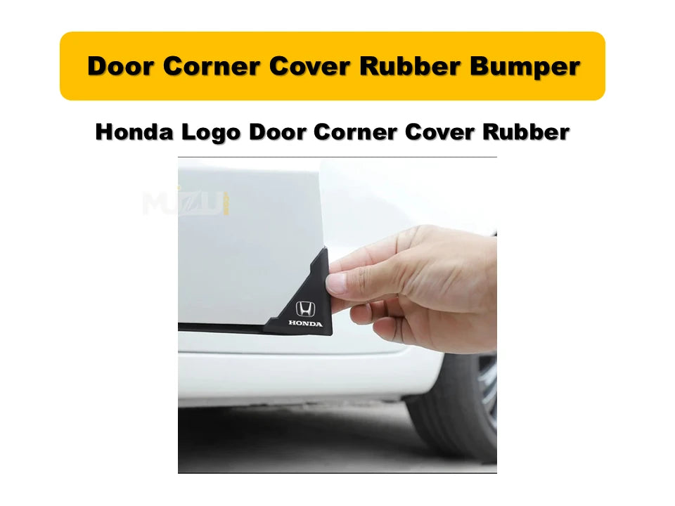 Honda Door Corner Cover – Rubber Bumper Guard for Car Protection