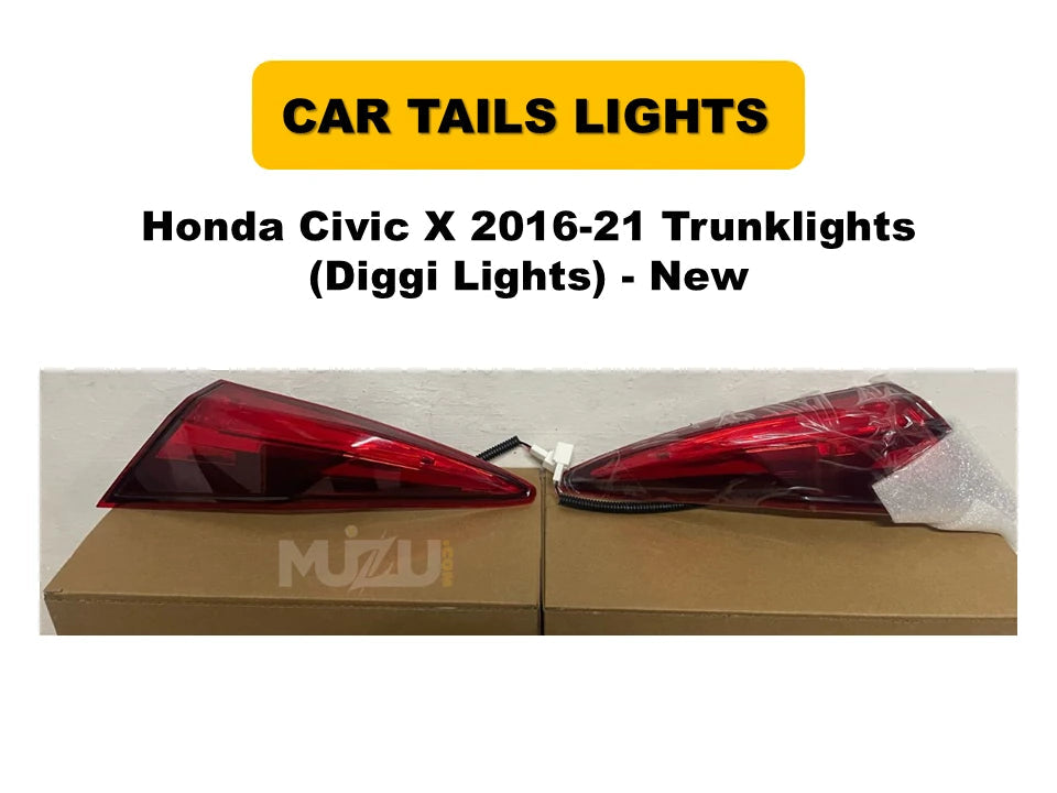 Honda Civic X 2016-2021 Trunk Lights – Diggi Light Replacement (New)