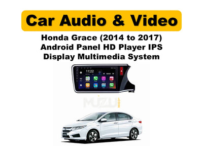 Honda Grace Android Panel 2014–2017 | HD IPS Touchscreen Multimedia Player