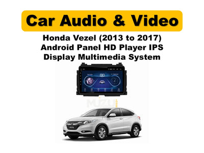 Honda Vezel Android Panel 2013–2017 | HD IPS Touchscreen Multimedia Player