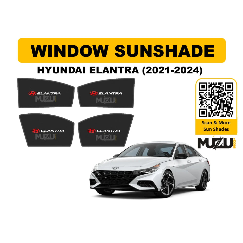 Hyundai Elantra (2021–2024) Window Sunshade