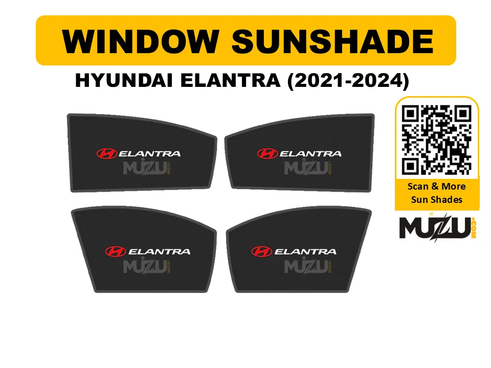 Hyundai Elantra (2021–2024) Window Sunshade