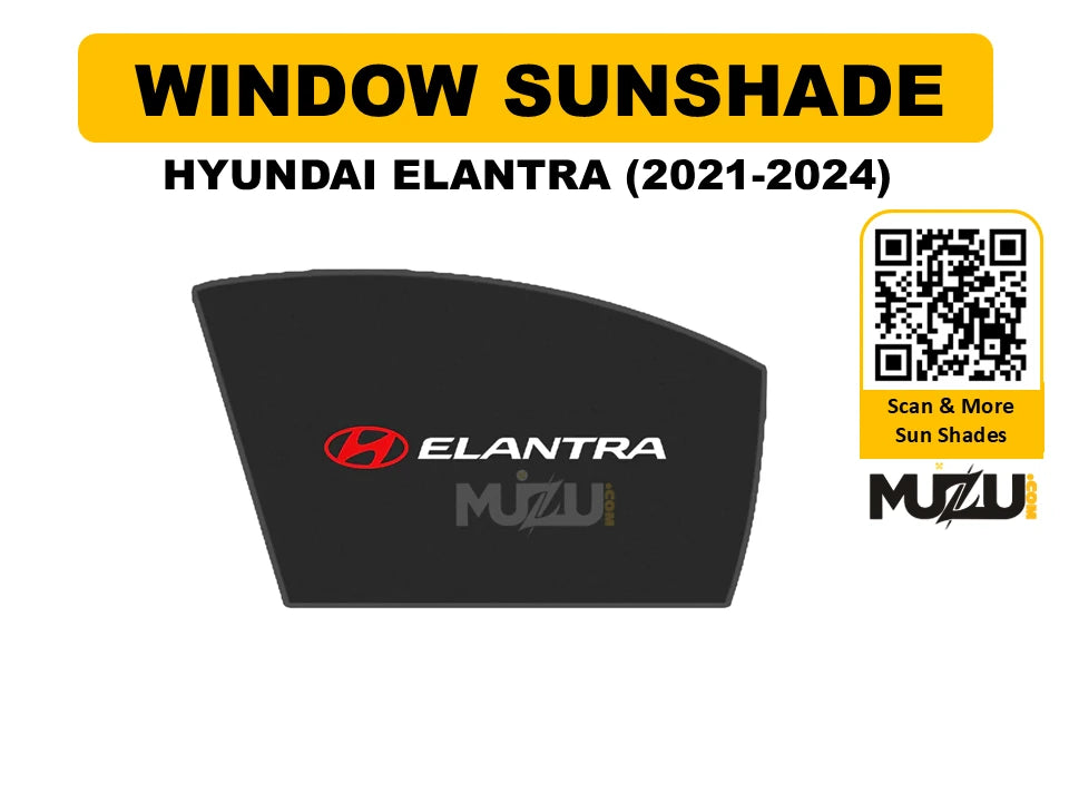 Hyundai Elantra (2021–2024) Window Sunshade