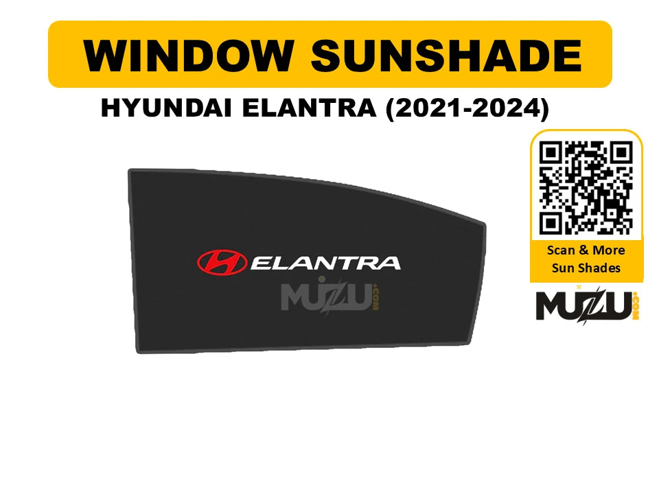 Hyundai Elantra (2021–2024) Window Sunshade