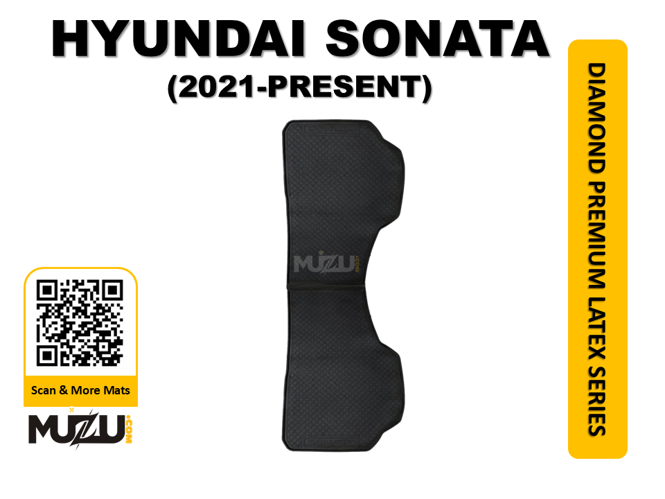 Hyundai Sonata 2021–Present Diamond Premium Latex Car Mats Luxury 5D Protection