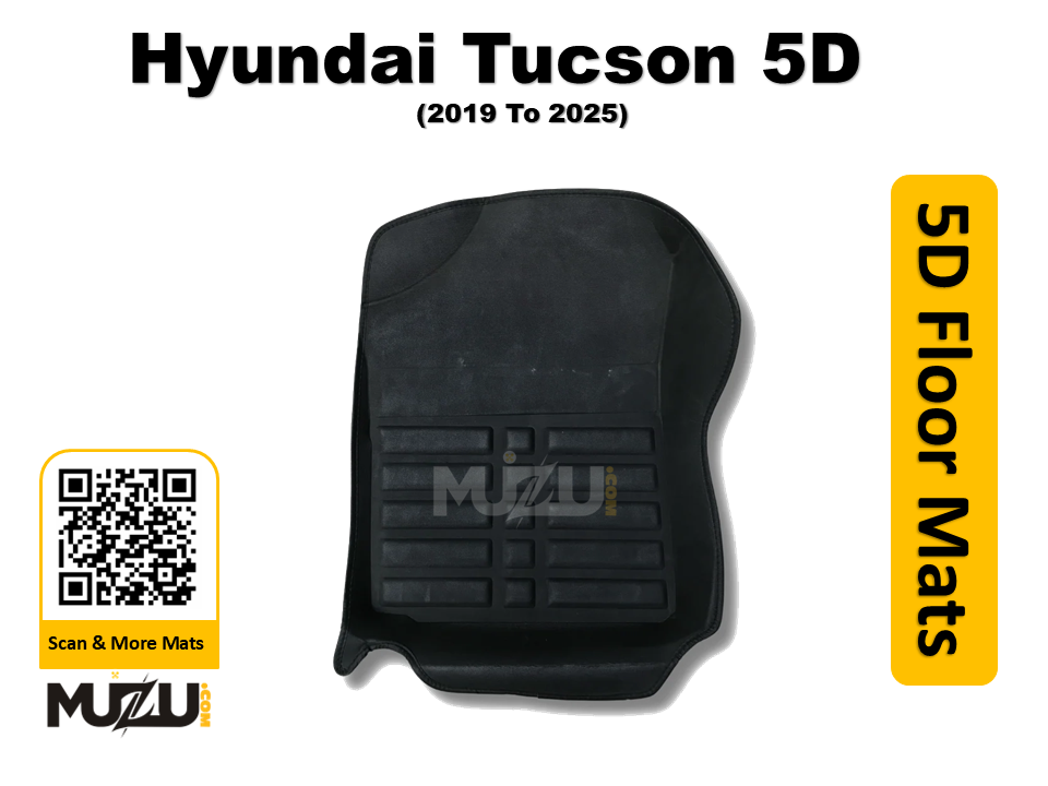 Hyundai Tucson 5D Car Floor Mats (2019–2025) – Premium Custom Fit
