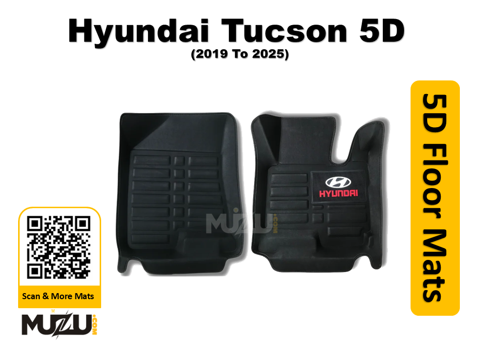 Hyundai Tucson 5D Car Floor Mats (2019–2025) – Premium Custom Fit