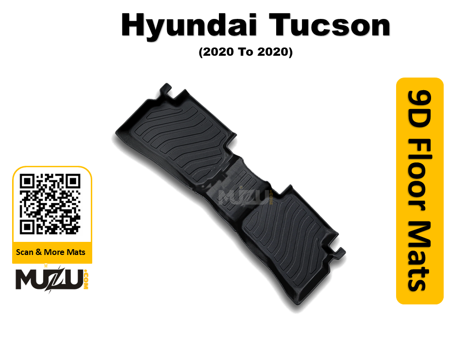 Hyundai Tucson 9D Plastic Car Floor Mats (2020–2024) – Heavy Duty Custom Fit