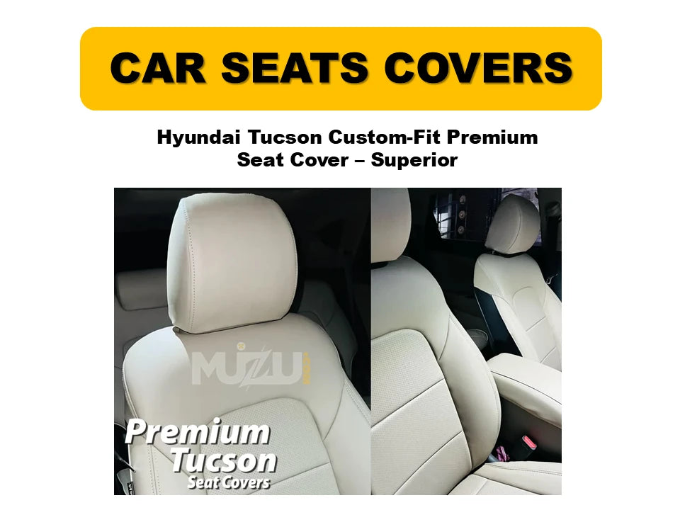 Hyundai Tucson Custom-Fit Premium Seat Covers – Superior Comfort & Protection