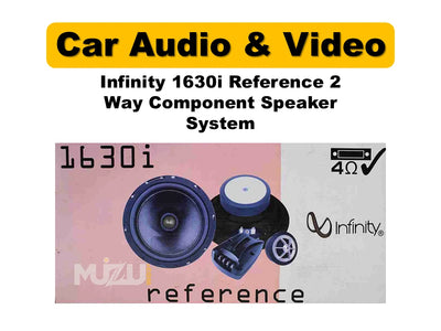 Infinity 1630i Reference 2-Way Component Speaker System | Car Audio Upgrade
