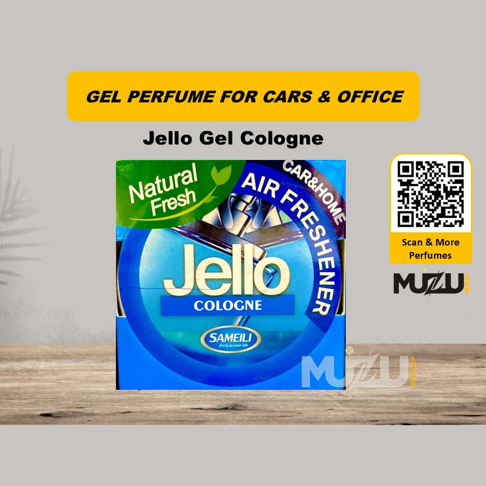 Jello Gel Cologne Car & Office Perfume
