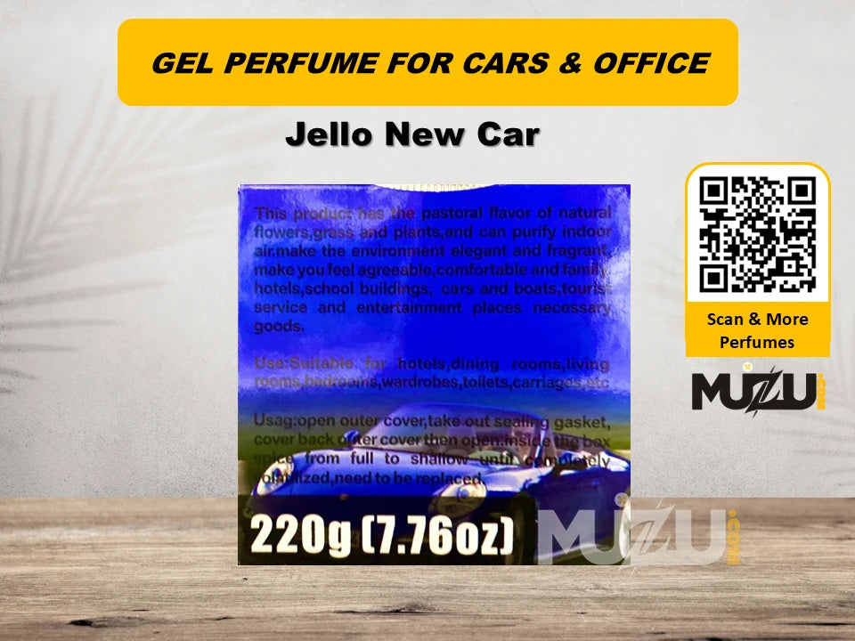 Jello New Car Perfume β Long Lasting Car Air Freshener