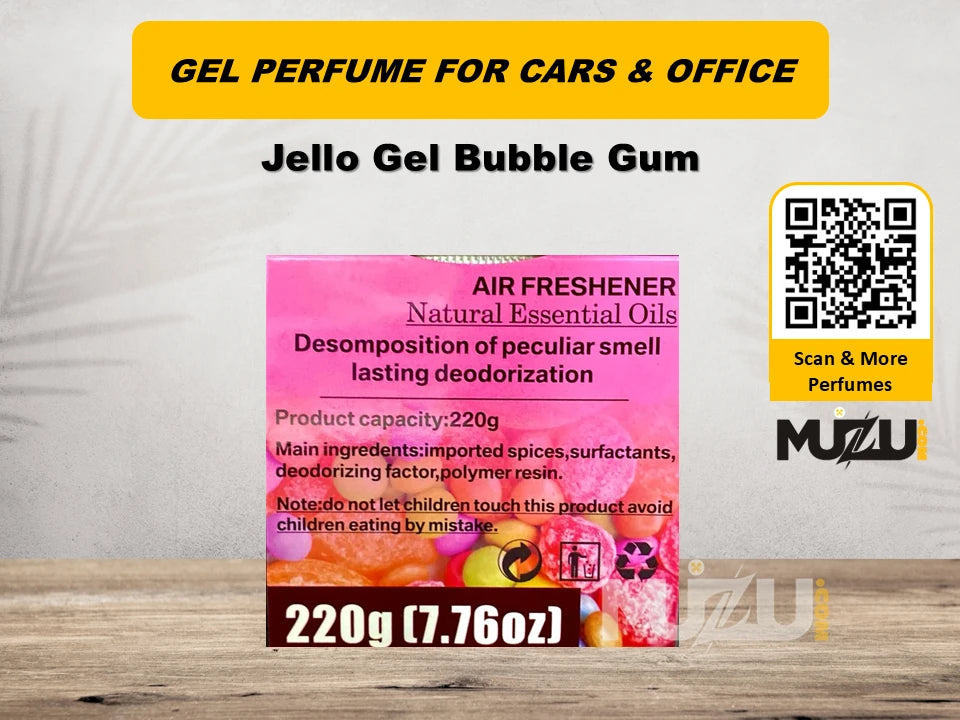 Jello Gel Bubble Gum β Car & Office Gel Perfume