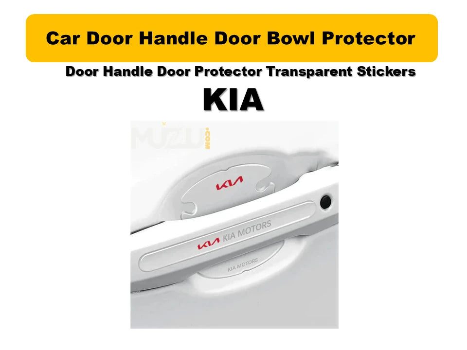 KIA Door Handle Protector – Premium Scratch Guard & Durable Car Accessory
