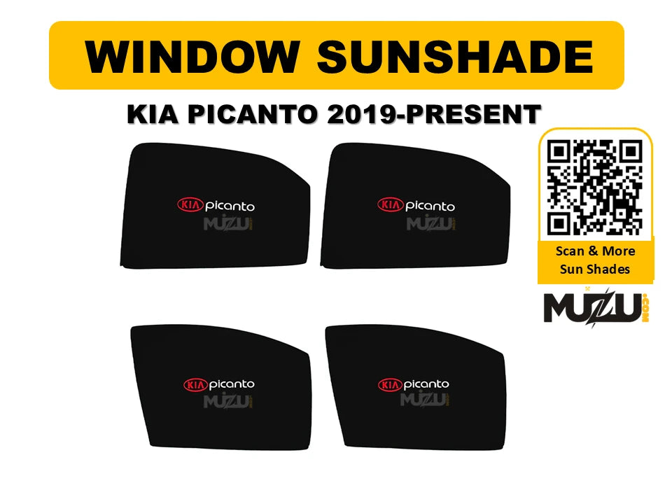KIA Picanto (2019–Present) Window Sunshade