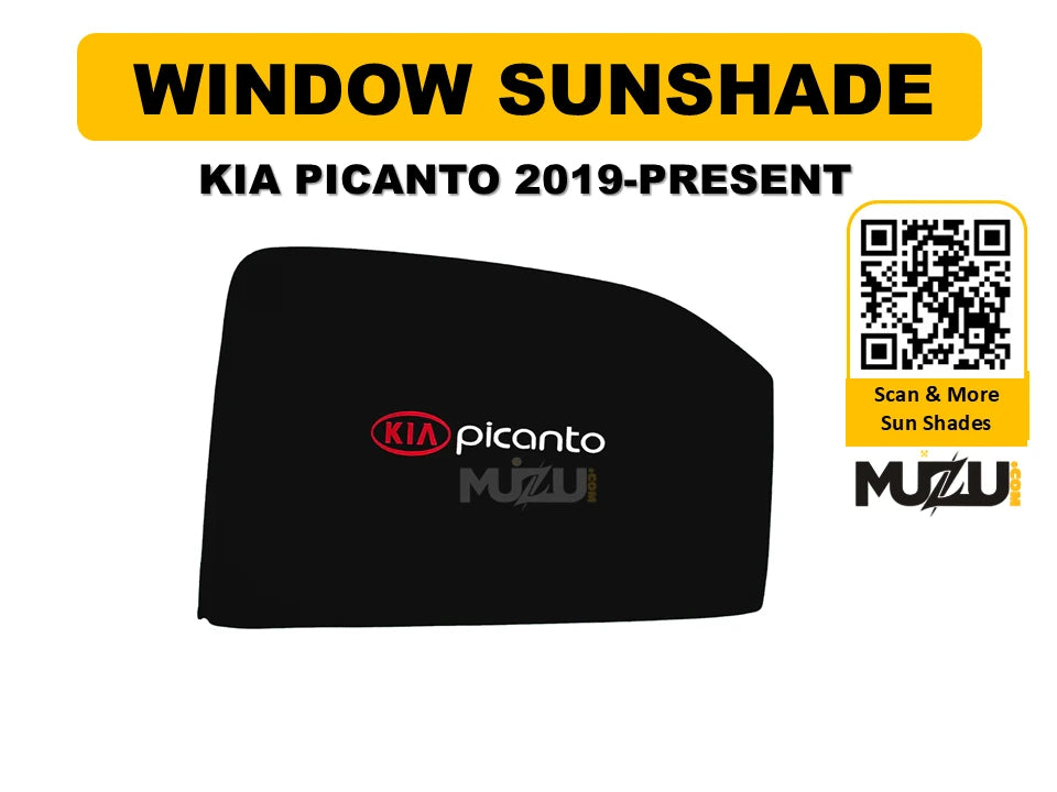 KIA Picanto (2019–Present) Window Sunshade