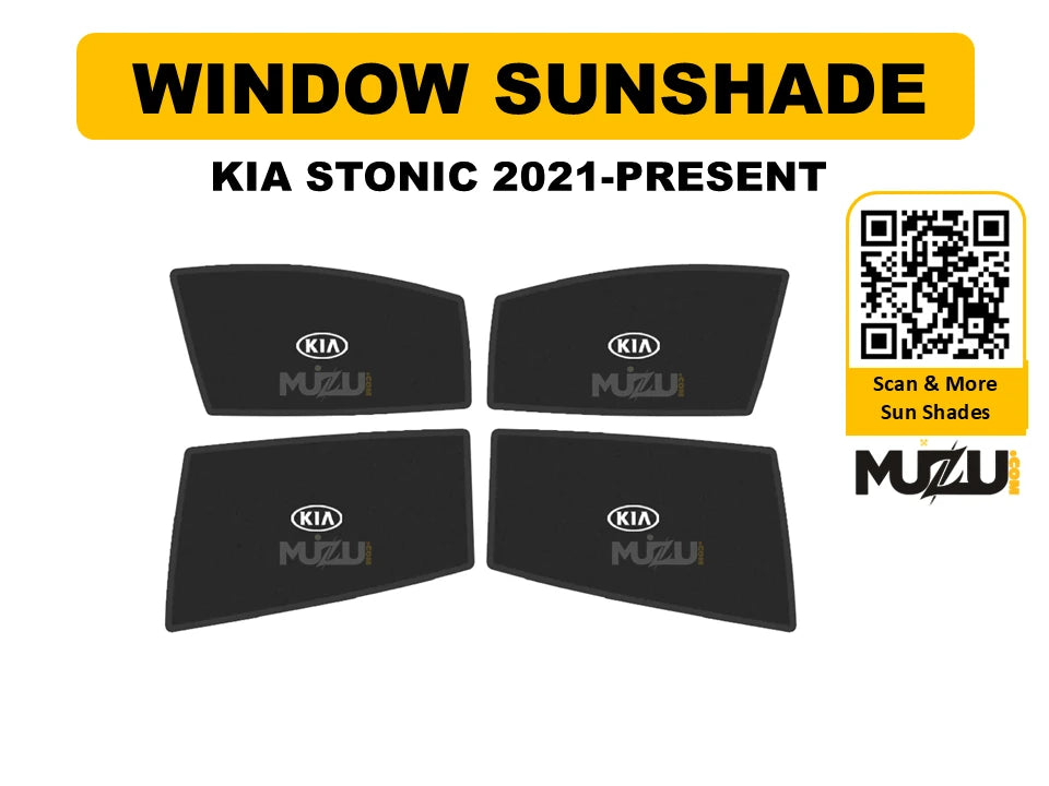 KIA Stonic (2021–Present) Window Sunshade