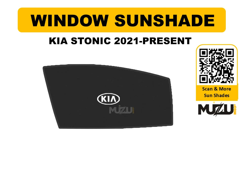 KIA Stonic (2021–Present) Window Sunshade