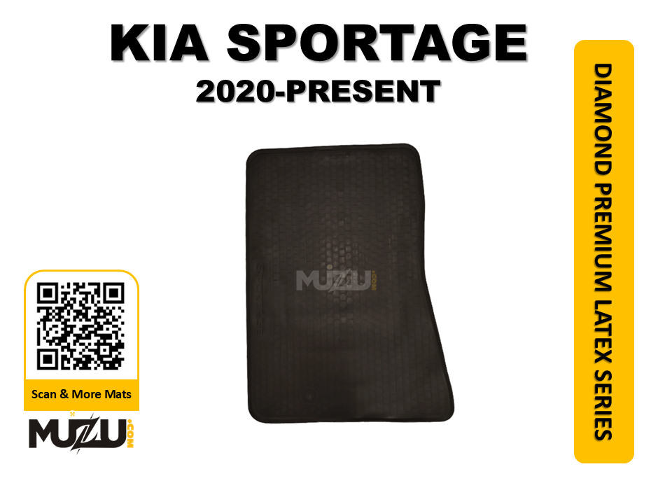 KIA Sportage Latex Rubber Car Floor Mats (2020–Present) – Durable All-Weather Protection