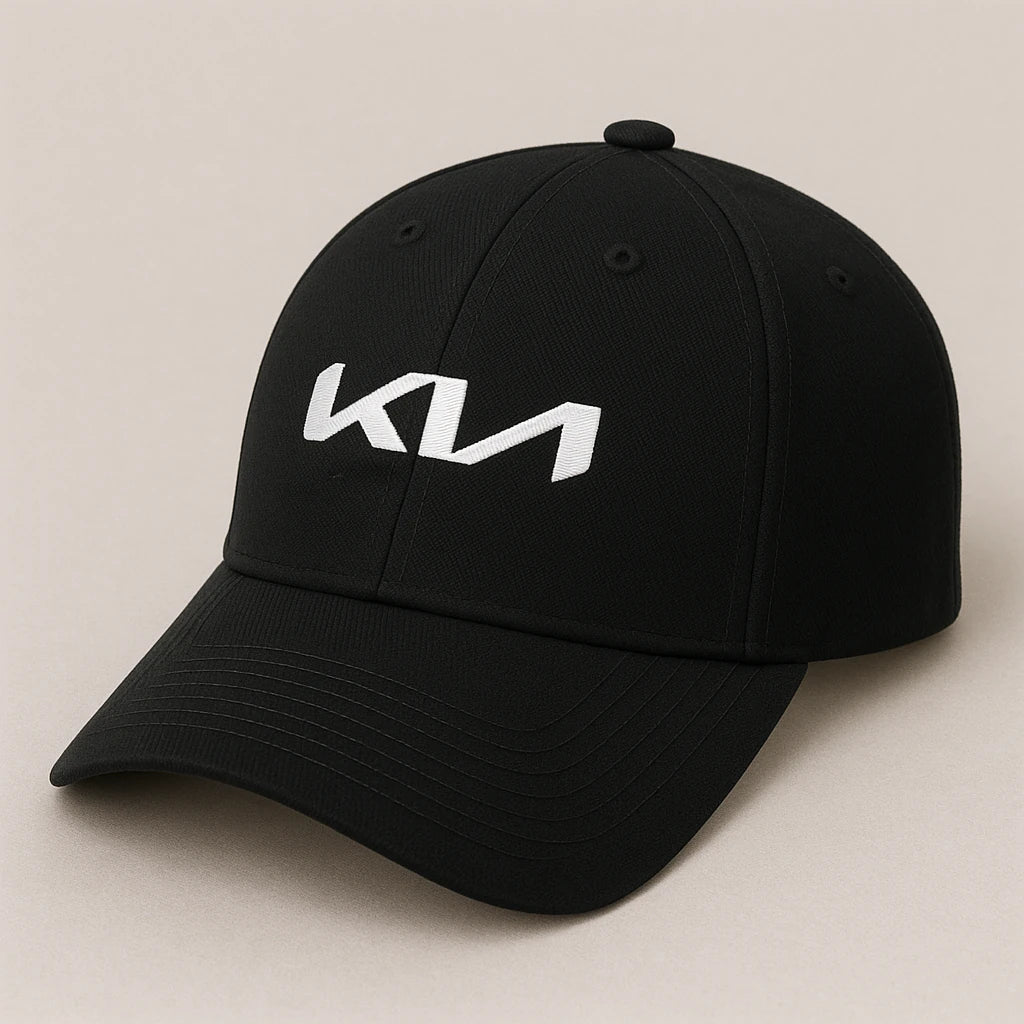 Kia Brand Cap β Modern Logo Hat in Black