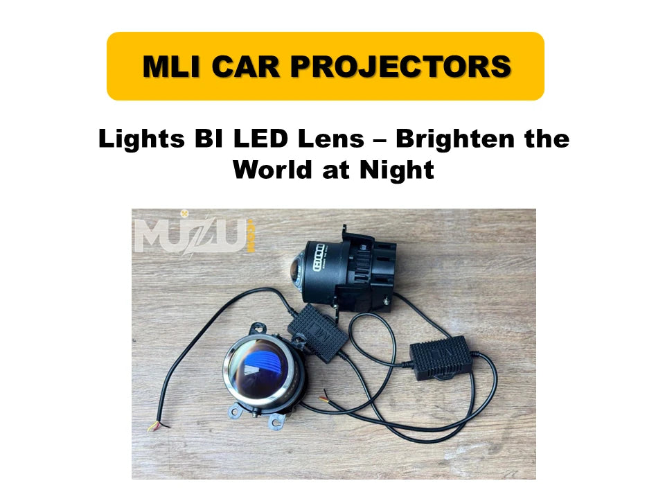 MLI BI-LED Projector Headlights for Honda Civic 2016–2021 Sedan