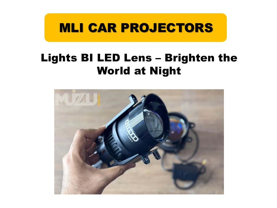 MLI BI-LED Projector Headlights for Honda, Toyota & Suzuki Cars