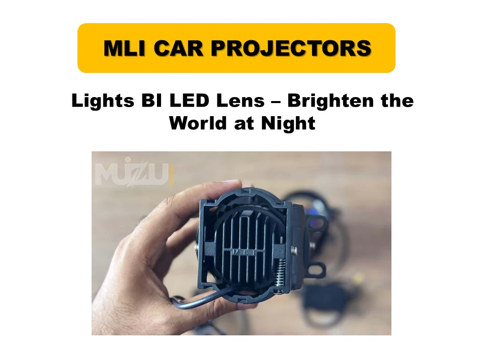 MLI BI-LED Projector Headlights for Honda, Toyota & Suzuki Cars