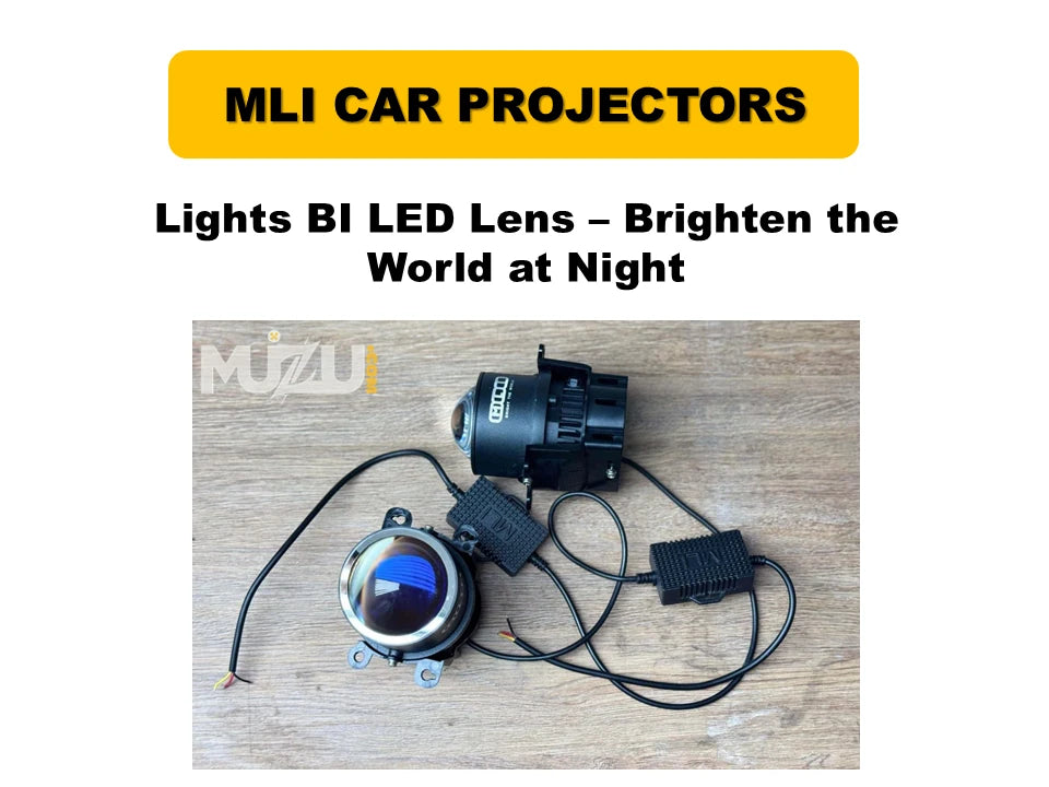 MLI BI-LED Projector Headlights for Suzuki Cultus 2000–2016 Hatchback