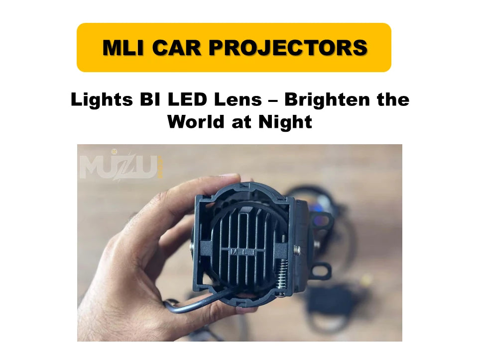 MLI BI-LED Projector Headlights for Suzuki Cultus 2000–2016 Hatchback