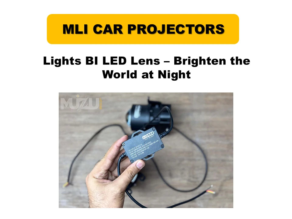 MLI BI-LED Projector Headlights for Suzuki Cultus 2000–2016 Hatchback