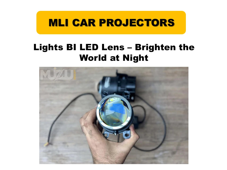 MLI BI-LED Projector Headlights for Toyota Corolla 2009–2013