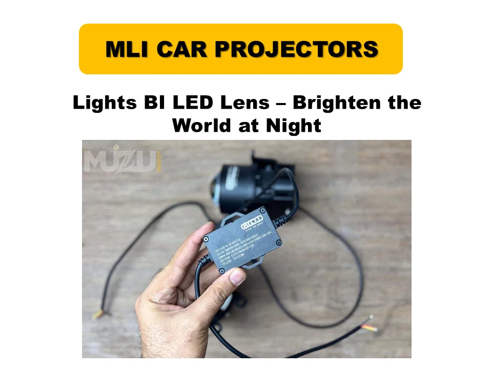 MLI BI-LED Projector Headlights for Toyota Corolla 2009–2013