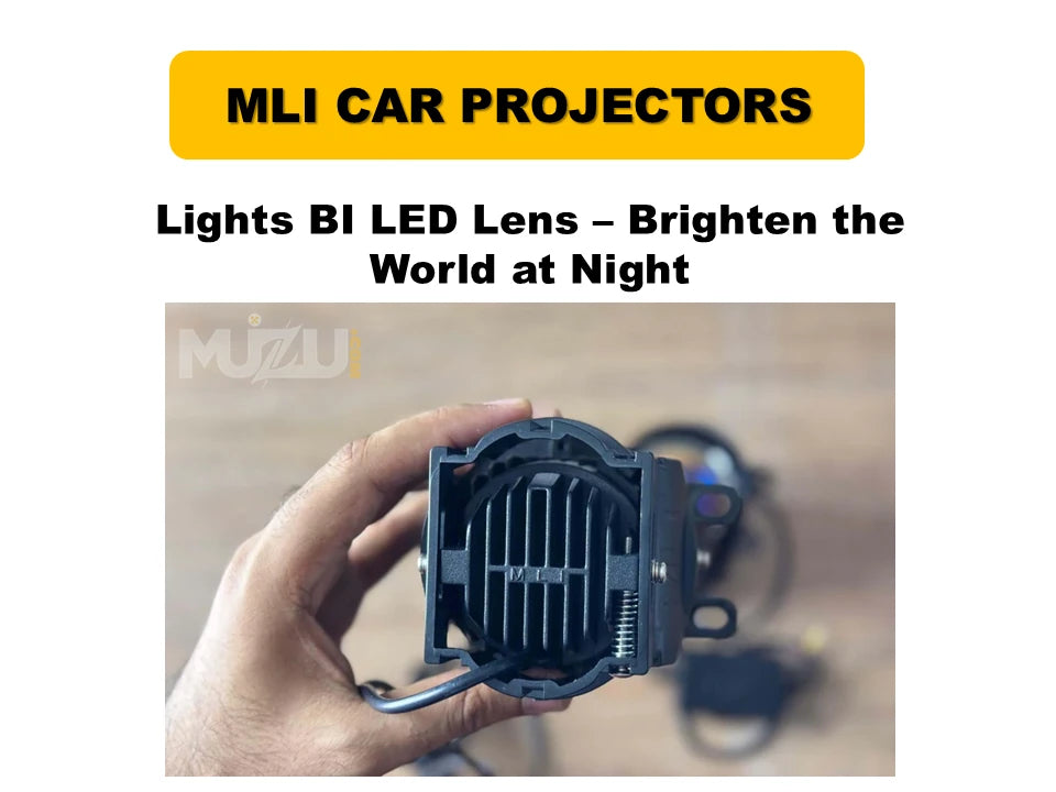 MLI BI-LED Projector Headlights for Toyota Corolla 2009–2013