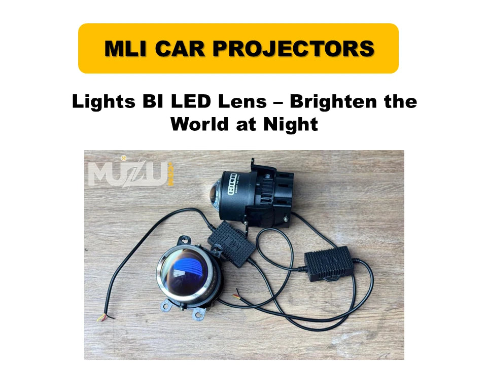 MLI BI-LED Projector Headlights for Toyota Hilux Revo 2015–2025