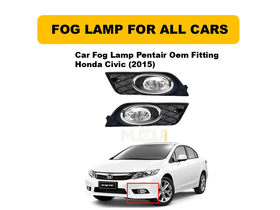 Pentair OEM Fog Lamps Honda Civic 2015 – Halogen HD-426