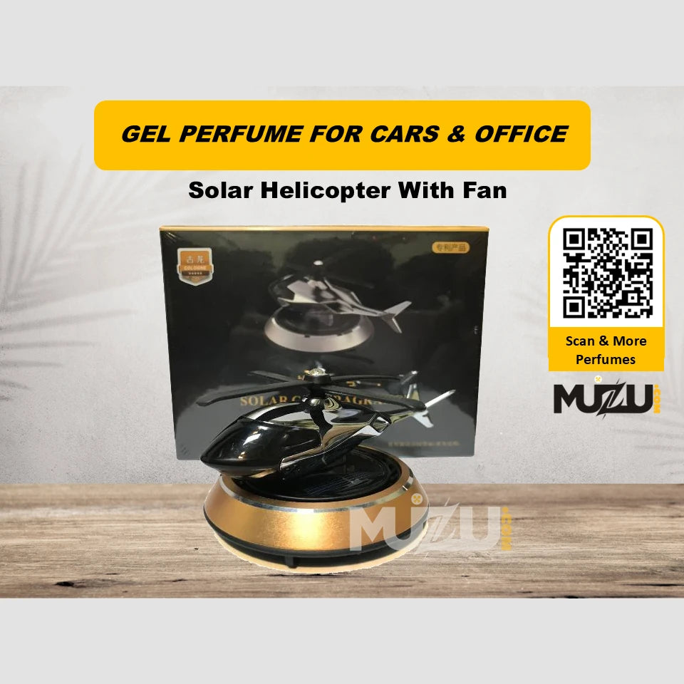 Solar Helicopter Fan for Cars