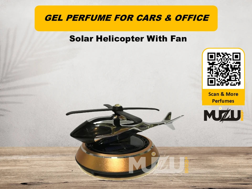 Solar Helicopter Fan for Cars