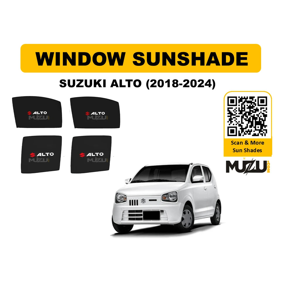 Suzuki Alto 2018β2024 Window Sunshade