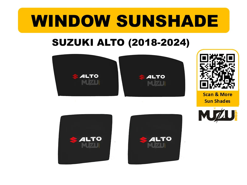 Suzuki Alto 2018β2024 Window Sunshade