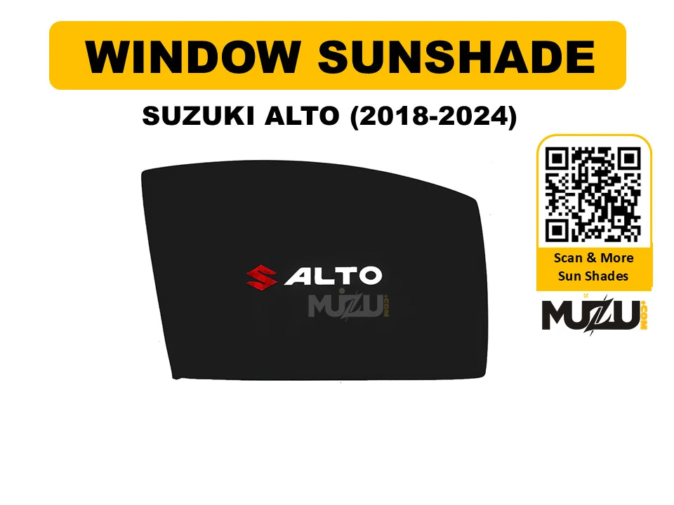 Suzuki Alto 2018β2024 Window Sunshade