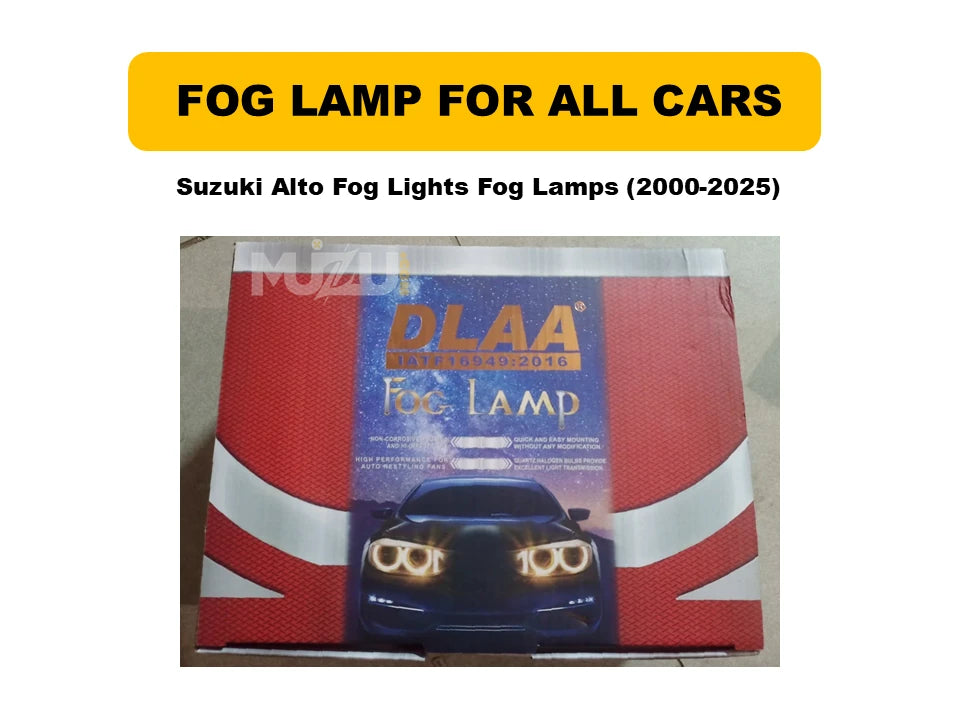 Suzuki Alto Fog Lights (2000-2025) – Fog Lamps for Safety & Style