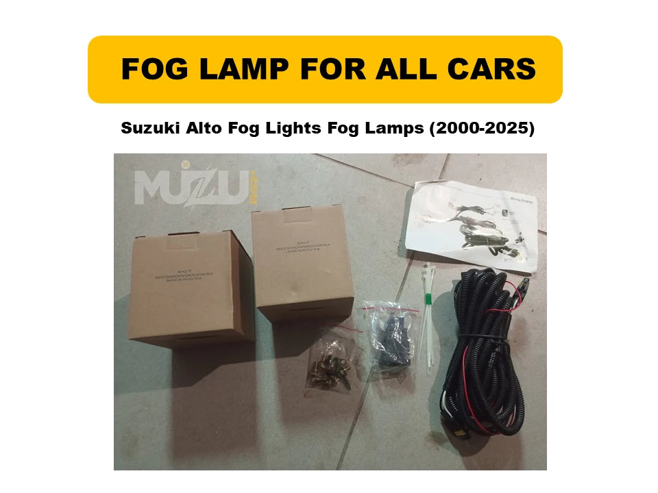 Suzuki Alto Fog Lights (2000-2025) – Fog Lamps for Safety & Style