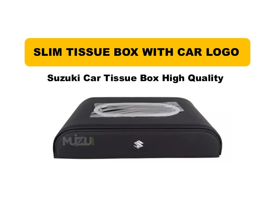 Suzuki Car Logo Tissue Box – Premium Quality, Stylish & Durable Car Accessory