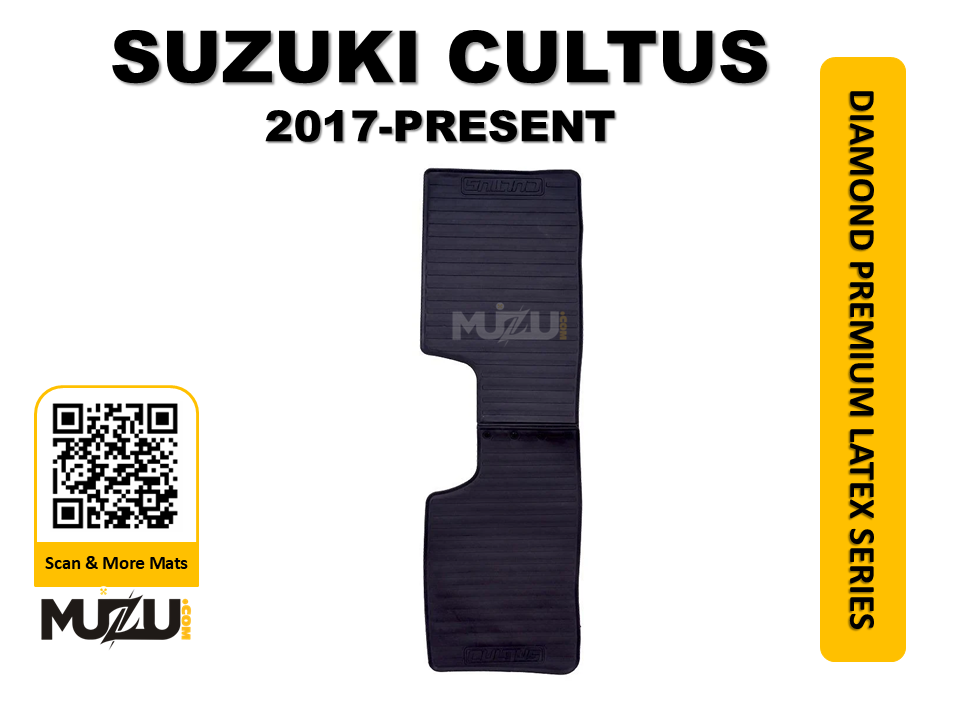 Suzuki Cultus Latex Rubber Car Floor Mats (2017–Present) – All Weather Protection