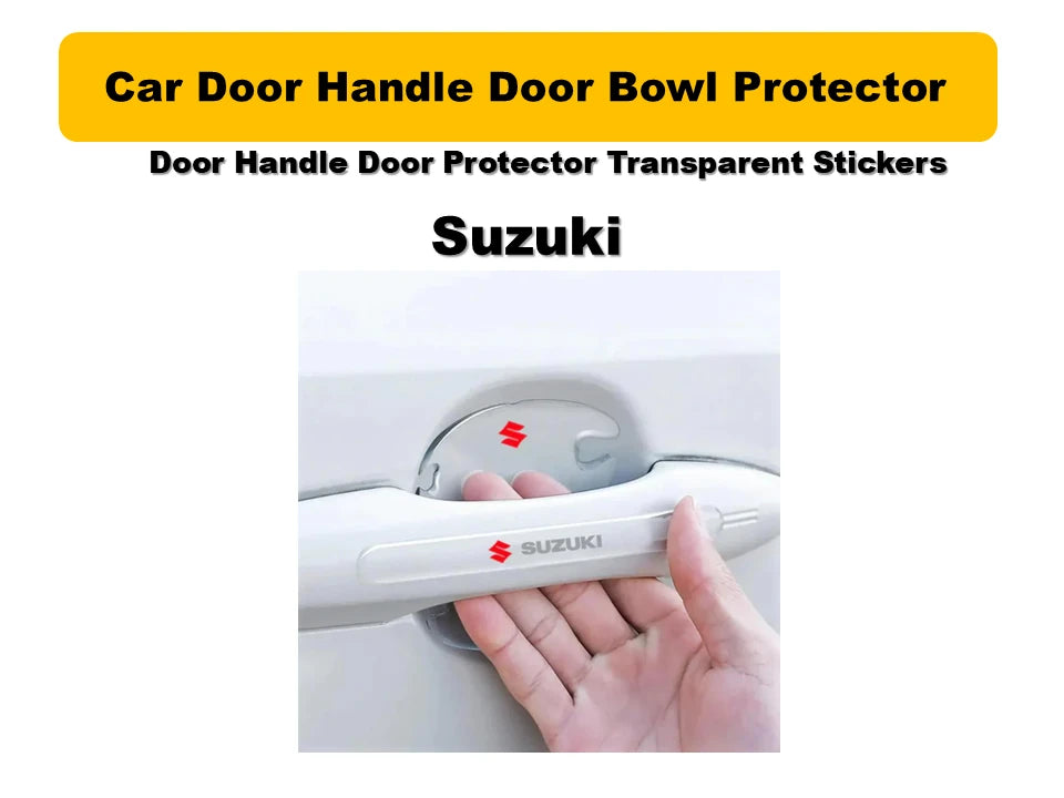 Suzuki Door Handle Protector – Premium Scratch Guard & Durable Car Accessory