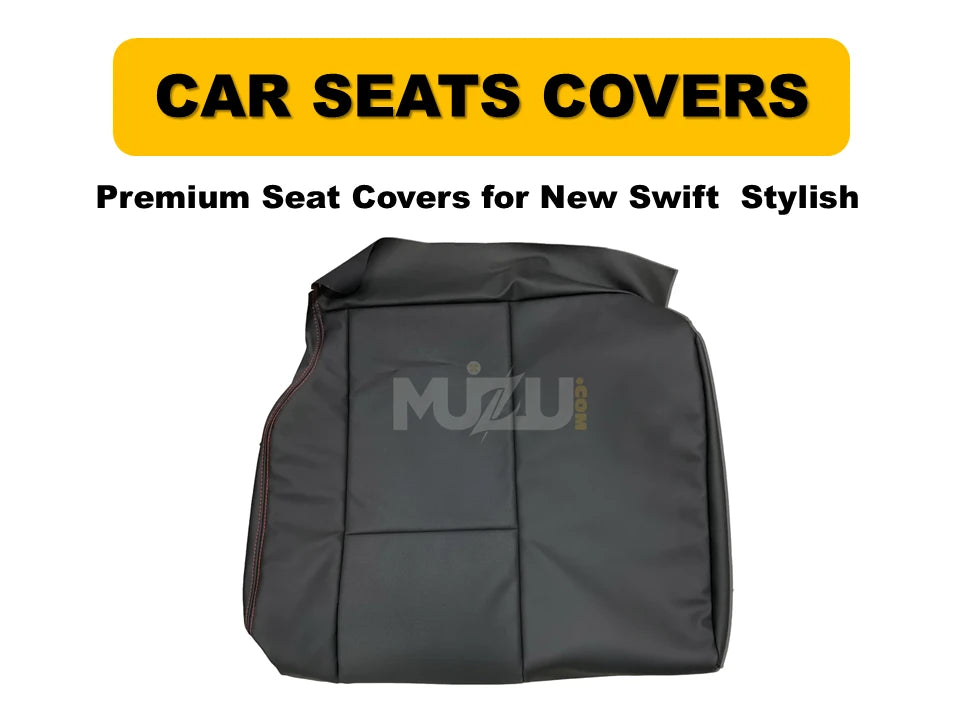 Suzuki New Swift Premium Seat Covers – Stylish & Durable Car Interior Protection