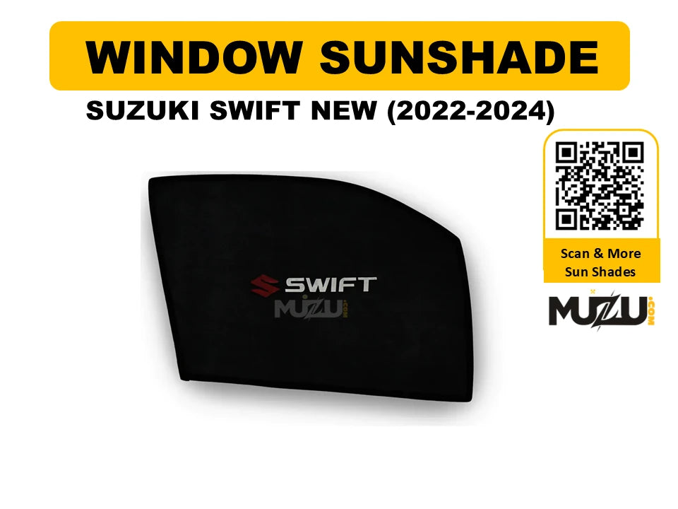 Suzuki Swift 2022β2024 Window Sunshade