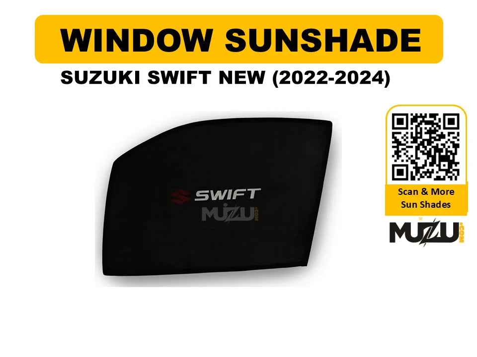 Suzuki Swift 2022β2024 Window Sunshade
