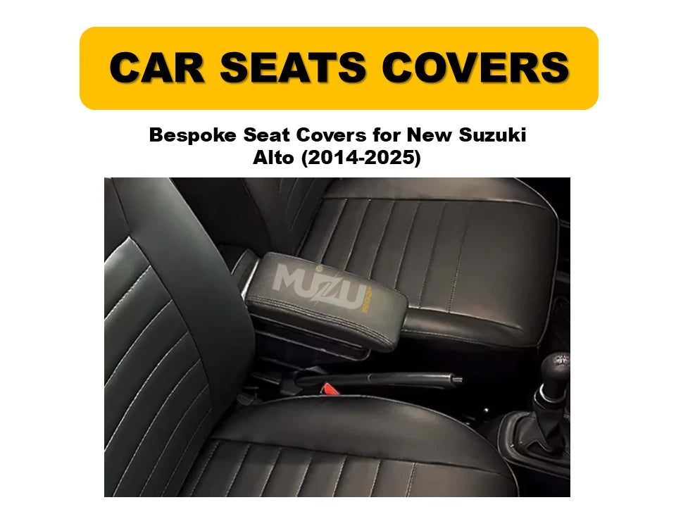 Suzuki Alto 2014–2025 Bespoke Seat Covers – Perfect Fit & Premium Comfort